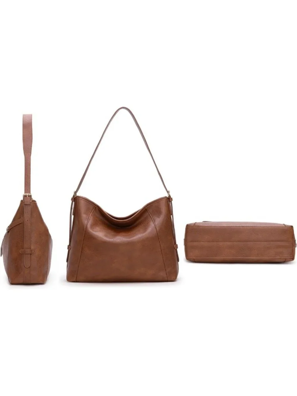 Stylish Adjustable Hobo Purse for Women | Trendy Belt Buckle Design & Strap